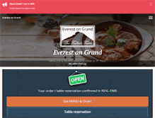 Tablet Screenshot of everestongrand.com